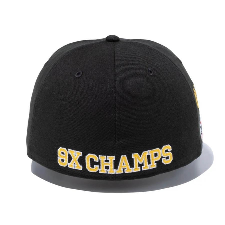 【NEWERA】阪神タイガースキャップ　フリーサイズ　ブラックスター柄 59FIFTY 阪神タイガース ブラック × ゴールド | ニューエラ