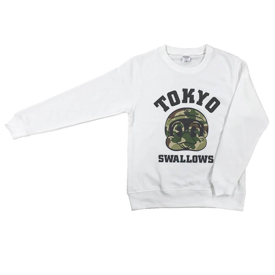 つば九郎 東京ヤクルトスワローズ グッズ スウェットシャツ/トレーナー つば九郎スウェットカーディガンXL size