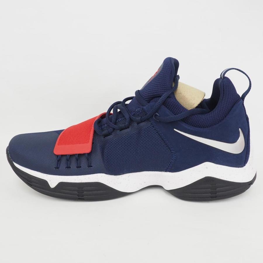 NIKE NIKE/ナイキ PG1 バッシュ/シューズ ネイビー/レッド 878627-900