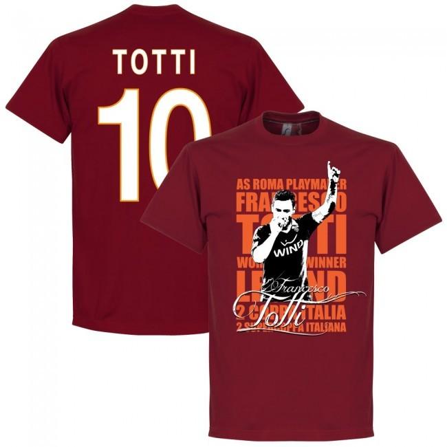 ASローマ フランチェスコ・トッティ Tシャツ SOCCER 背番号 サッカー