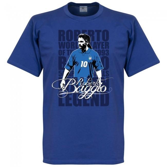 イタリア代表 ロベルト・バッジョ Tシャツ SOCCER レジェンド サッカー