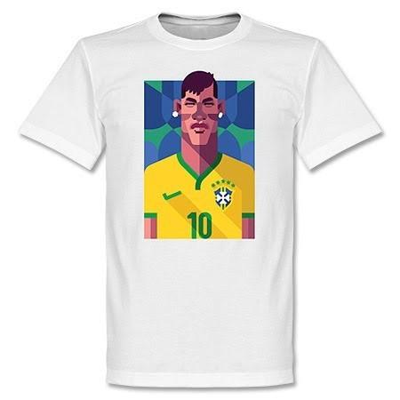 日本全国送料無料 ブラジル代表 ネイマール Tシャツ Soccer プレイメーカー ホワイト 売れ筋 Atempletonphoto Com