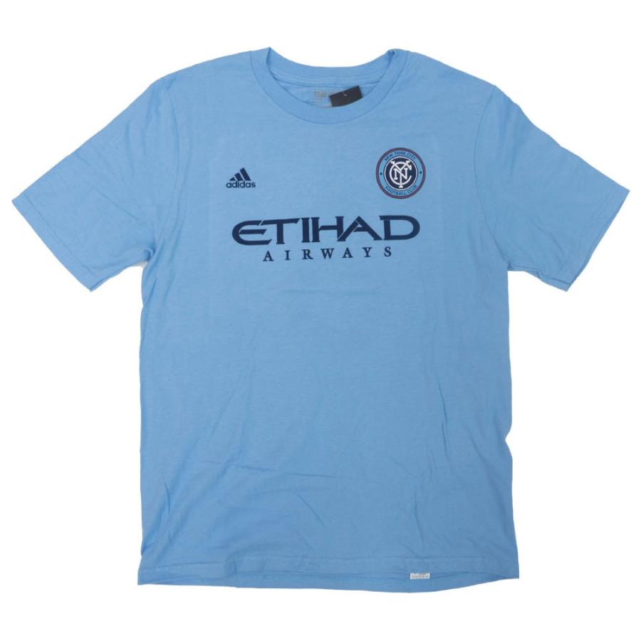 MLS フランク・ランパード ニューヨークシティFC Tシャツ ユース キッズ ネーム＆ナンバー アディダス/Adidas ライトブルー【OCSL】｜selection-j｜02