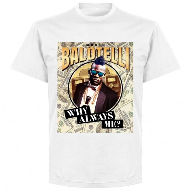 SOCCER マリオ・バロテッリ マンチェスター・シティ Tシャツ Why 