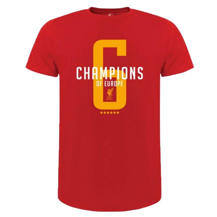 ポイント10倍 リバプール Tシャツ チャンピオンズリーグ 優勝 レッド Ocsl 最新人気 Esiba Tg