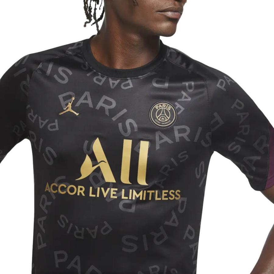 Jordan Paris Saint-Germain ブラックシャツ Jordan Paris Saint-Germain Tシャツ M ブラック - メルカリ