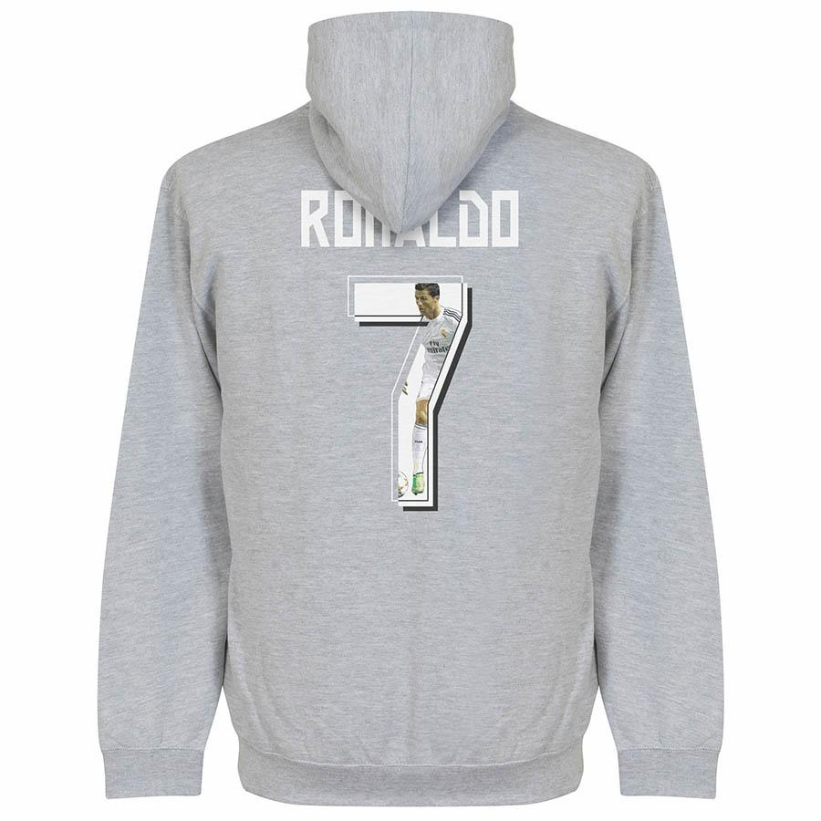 レアル・マドリード クリスティアーノ・ロナウド ジャージ No.7/L/グレー SOCCER クリスティアーノ・ロナウド レアル・マドリード パーカー