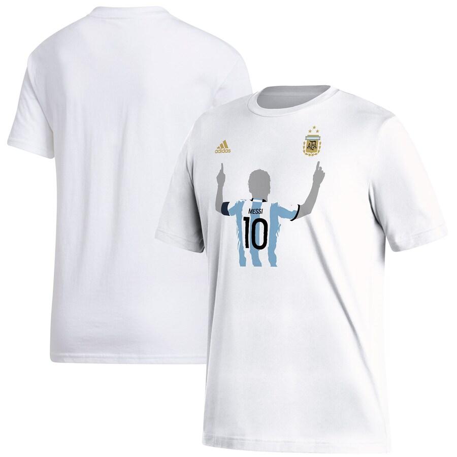 adidas Soccer リオネル・メッシ アルゼンチン代表 Tシャツ