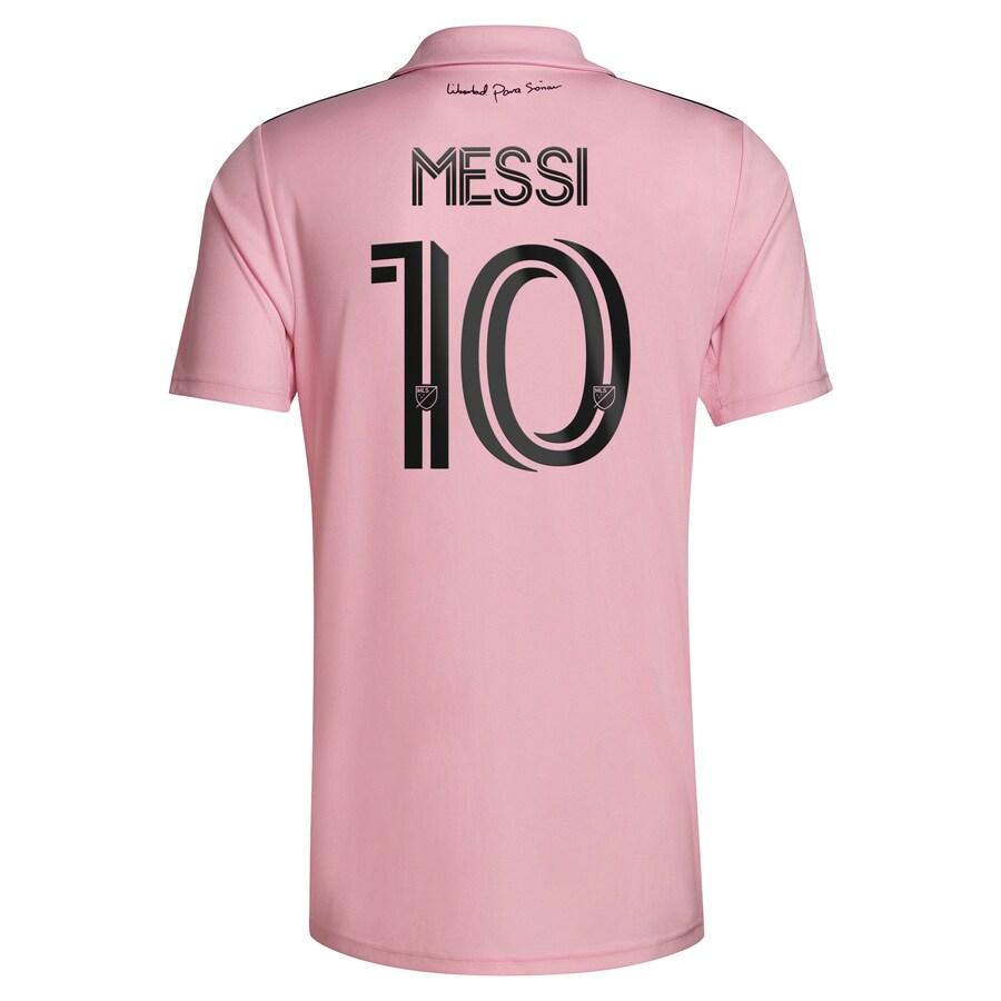 Soccer リオネル・メッシ インテル・マイアミ ユニフォーム 2023 The Heart Beat Kit レプリカ Jersey アディダス/Adidas ピンク｜selection-j｜03