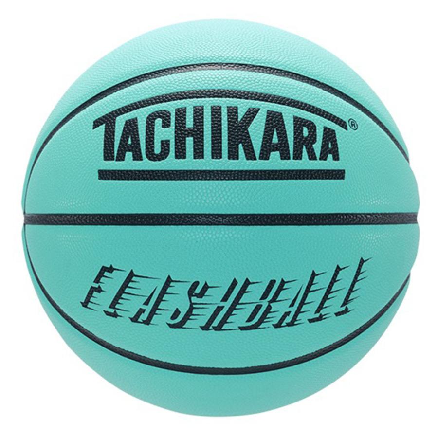 タチカラ バスケットボール FLASHBALL TACHIKARA アクア ブラック｜selection-j