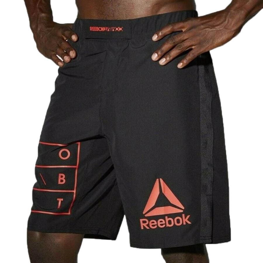 UFC ショーツ リーボック Reebok ショーツ ショートパンツ ブラック 黒 RNF MMA Shorts Black ufc