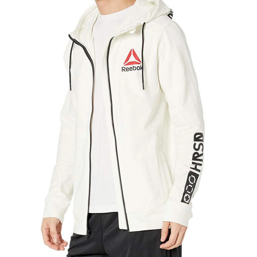 UFC パーカー ファイト キット ウォークアウト Walkout Hoodie リーボック/Reebok ホワイト｜selection-j｜02