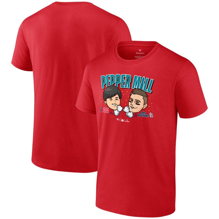 WBCの大谷選手とヌートバーのTシャツ ペッパーミル T シャツ 大谷＆ヌートバー』最速で3万枚を突破