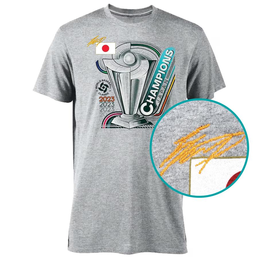 WBC 侍JAPAN 優勝記念 ロッカールームTシャツ 大谷翔平 WBC 侍JAPAN 優勝記念 ロッカールームTシャツ 大谷翔平