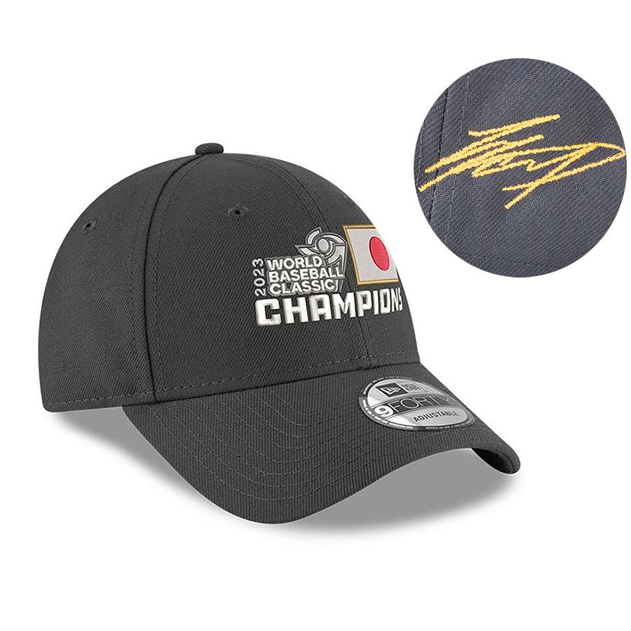 NEW ERA（ニューエラ） WBC 大谷翔平 侍ジャパン キャップ サイン刺繍