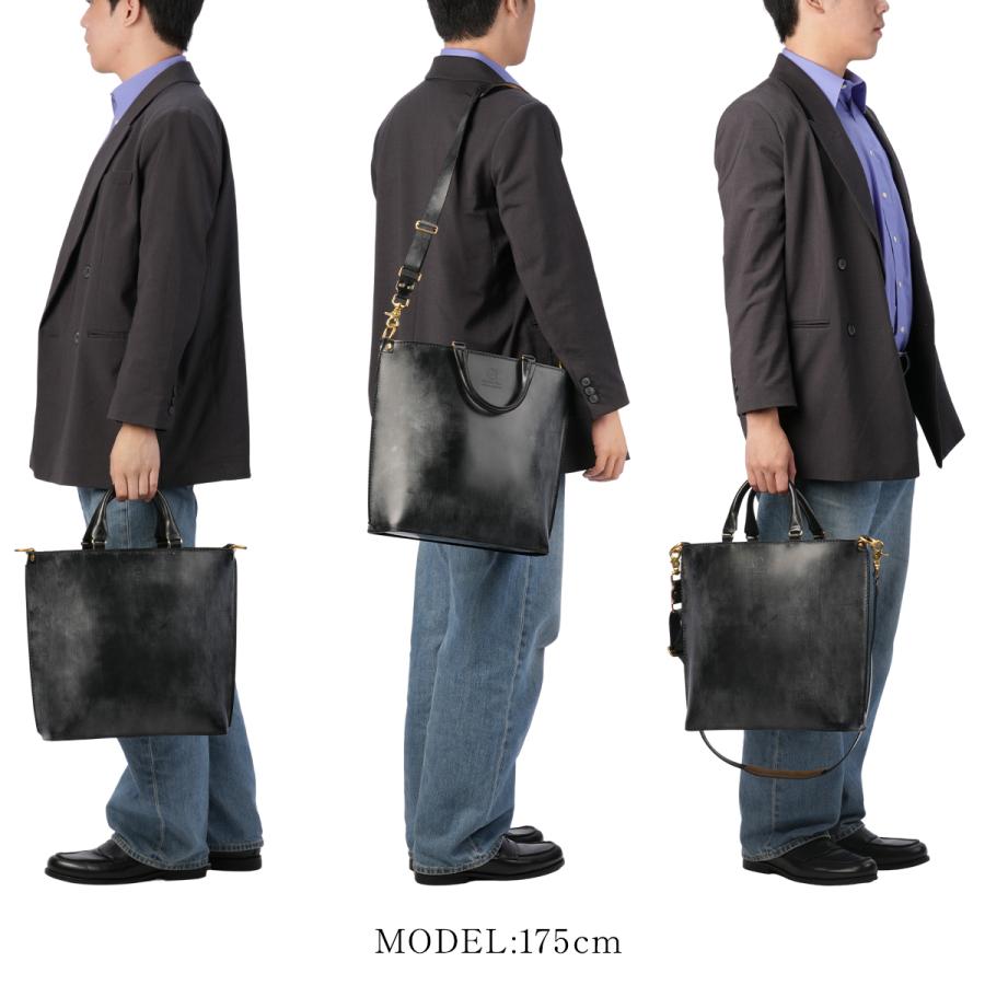 最大51% 3/3限定 グレンロイヤル トートバッグ メンズ レディース ブランド ブライドルレザー 本革 ファスナー付き A4 2WAY GLENROYAL 01-5845 | GLENROYAL | 07