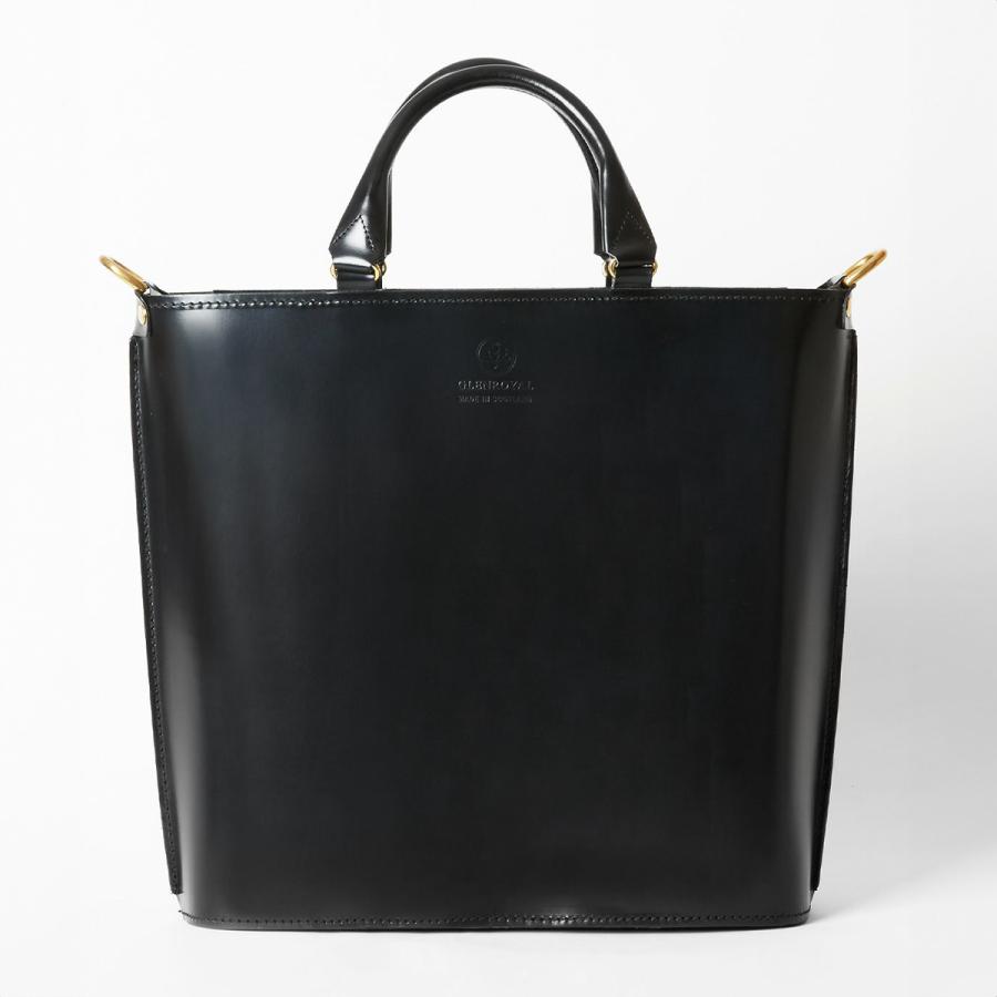 グレンロイヤル トートバッグ メンズ レディース ブランド ブライドルレザー 本革 ファスナー付き A4 2WAY GLENROYAL 01-5845 | GLENROYAL | 11