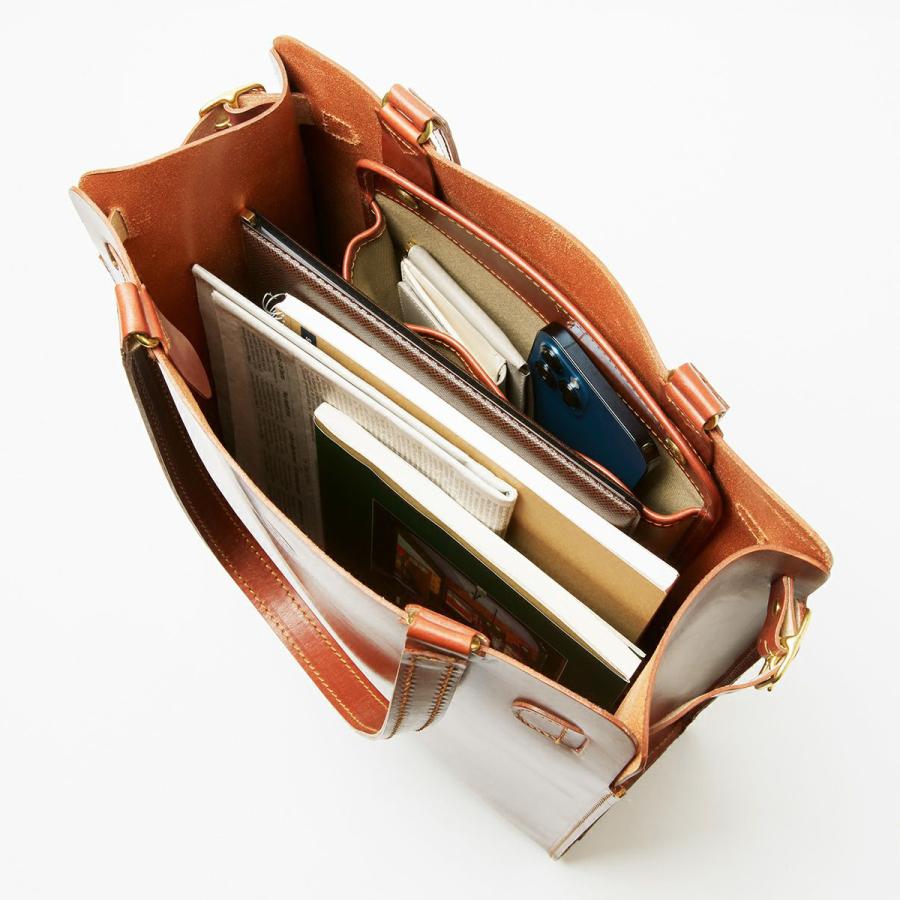 最大51% 4/22限定 グレンロイヤル トートバッグ メンズ レディース ブランド ブライドルレザー 本革 縦型 A4 GLENROYAL 01-5867 | GLENROYAL | 14