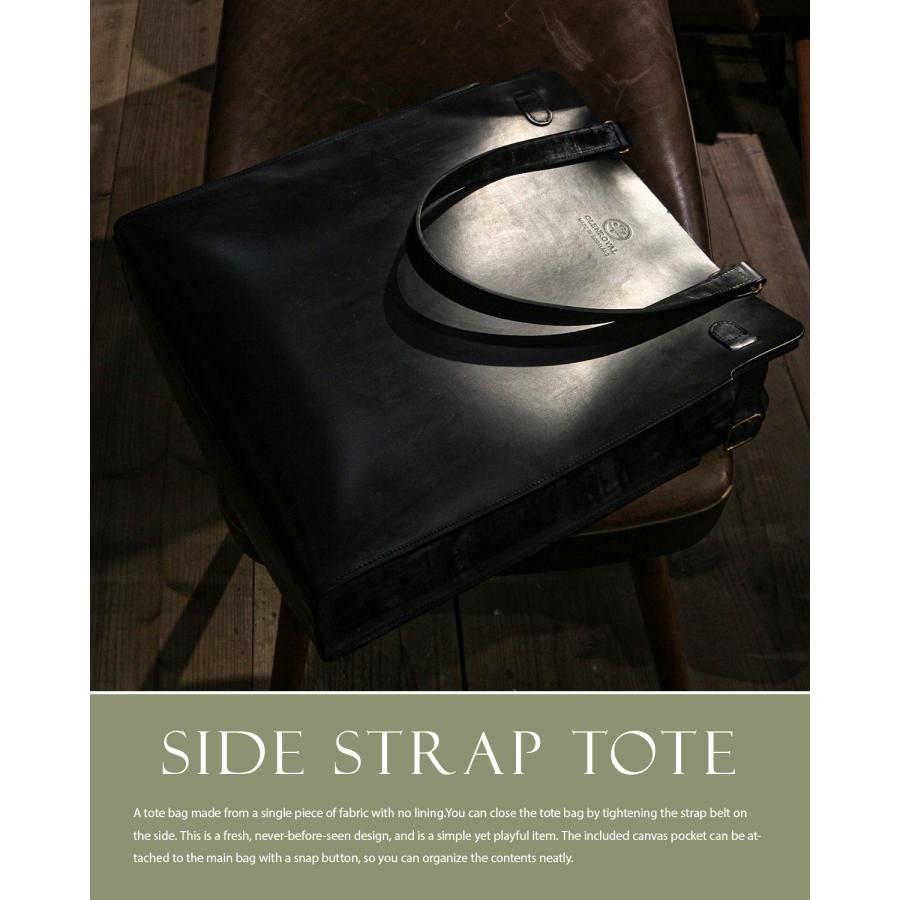 最大51% 1/18限定 グレンロイヤル トートバッグ メンズ レディース ブランド ブライドルレザー 本革 縦型 A4 GLENROYAL 01-5867 | GLENROYAL | 03