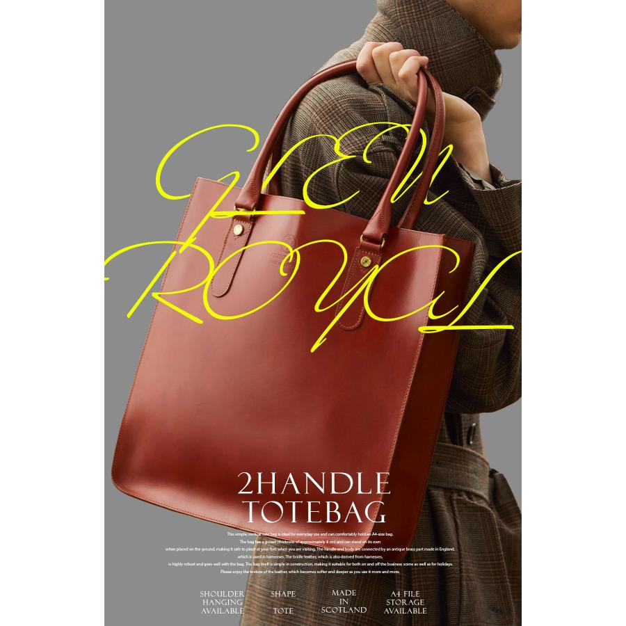 最大51% 3/3限定 グレンロイヤル ビジネストートバッグ メンズ ブランド 50代 40代 ブライドルレザー 本革 軽量 薄型 A4 ビジネスバッグ GLENROYAL 01-6087 | GLENROYAL | 04