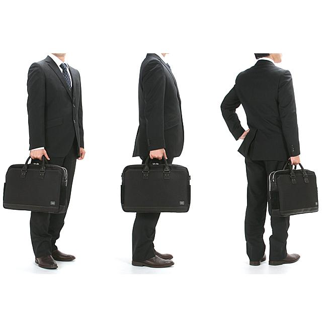 ポーター エルダー ブリーフケース 010-04430 ビジネスバッグ メンズ 50代 40代 通勤 撥水 大容量 大きめ 2WAY 吉田カバン PORTER | ELDER（PORTER） | 02