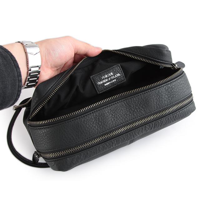 nius専用 【美品】PORTER メンズセカンドポーチ WITH WITH（PORTER） ポーター ウィズ ポーチ 016-01077 セカンド