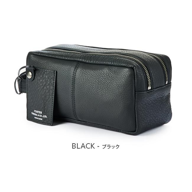 ポーター ウィズ ポーチ 016-01077 セカンドバッグ クラッチバッグ メンズ ブランド レザー 本革 軽量 吉田カバン PORTER WITH | WITH（PORTER） | 04