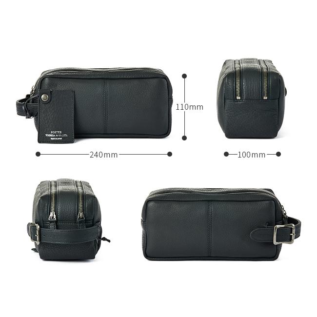 ポーター ウィズ ポーチ 016-01077 セカンドバッグ クラッチバッグ メンズ ブランド レザー 本革 軽量 吉田カバン PORTER WITH | WITH（PORTER） | 06