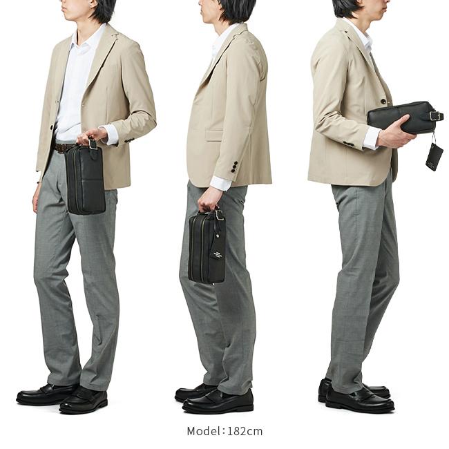 ポーター ウィズ ポーチ 016-01077 セカンドバッグ クラッチバッグ メンズ ブランド レザー 本革 軽量 吉田カバン PORTER WITH | WITH（PORTER） | 07