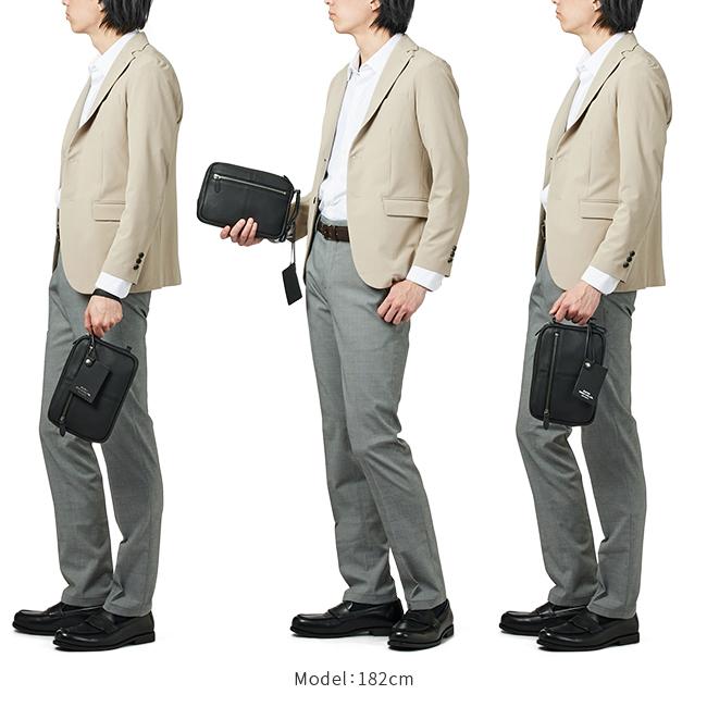 ポーター ウィズ ポーチ 016-01078 セカンドバッグ クラッチバッグ メンズ ブランド レザー スリム 本革 薄型 軽量 吉田カバン PORTER WITH | WITH（PORTER） | 07