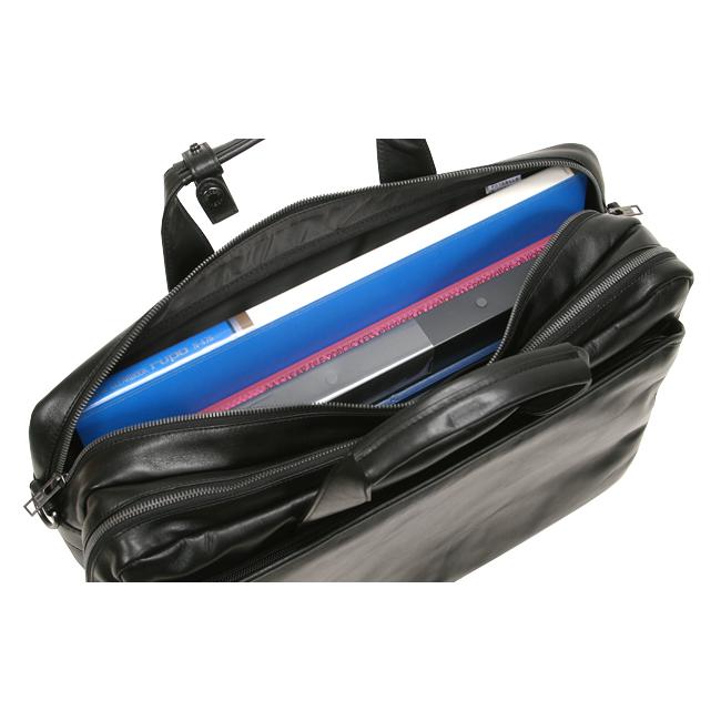 ラゲッジ レーベル エレメント 2WAYブリーフケース 021-01249 ビジネスバッグ メンズ 50代 40代 通勤 撥水 撥油 本革 レザー 吉田カバン LUGGAGE LABEL | ELEMENT（LUGGAGE LABEL） | 04