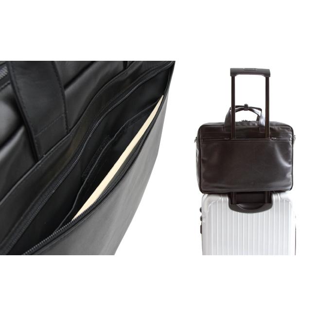 ラゲッジ レーベル エレメント 2WAYブリーフケース 021-01249 ビジネスバッグ メンズ 50代 40代 通勤 撥水 撥油 本革 レザー 吉田カバン LUGGAGE LABEL | ELEMENT（LUGGAGE LABEL） | 08