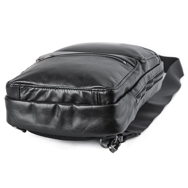 LUGGAGE LABEL ELEMENT ボディバッグ 保存袋付き ブラック ELEMENT（LUGGAGE LABEL） ラゲッジ レーベル エレメント スリング