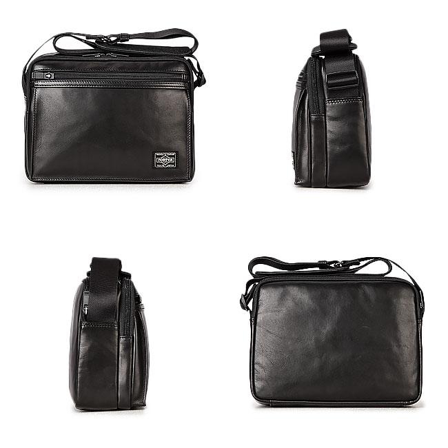 ポーター アメイズ ショルダーバッグ S レザー ブラック　022-03791 PORTER ポーター アメイズ ショルダーバッグ(S) 022-03791 吉田