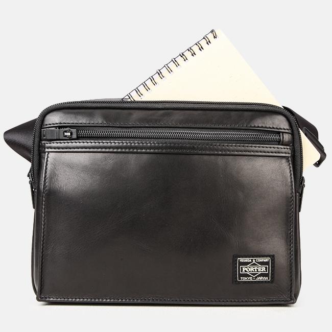 ポーター アメイズ ショルダーバッグ(S) 022-03791 メンズ ブランド ミニ 小さめ 斜めがけ 軽量 本革 レザー 吉田カバン PORTER | AMAZE（PORTER） | 07