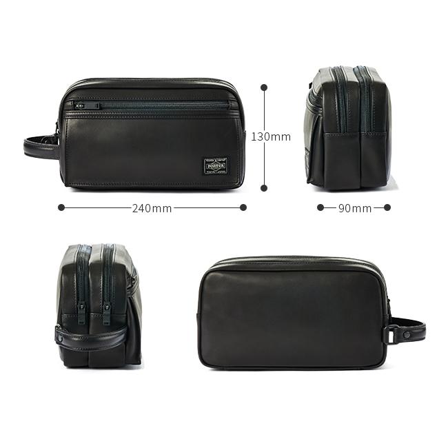 ポーター アメイズ ポーチ 022-03798 セカンドバッグ クラッチバッグ メンズ ブランド ミニ レザー 本革 軽量 小さめ 吉田カバン PORTER AMAZE | AMAZE（PORTER） | 06