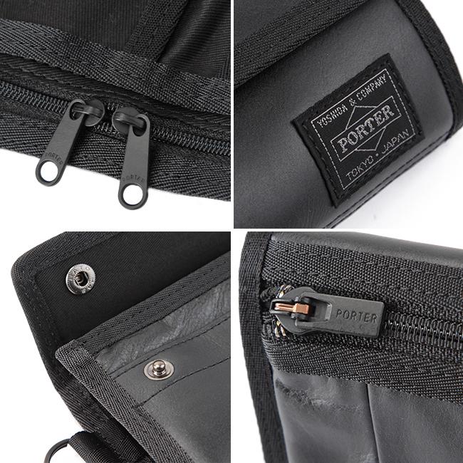 ポーター アルーフ ウォレット 023-01084 PORTER ALOOF 吉田カバン 財布 三つ折り 三つ折り財布 本革 レザー メンズ レディース ブランド ミドルウォレット | ALOOF（PORTER） | 13