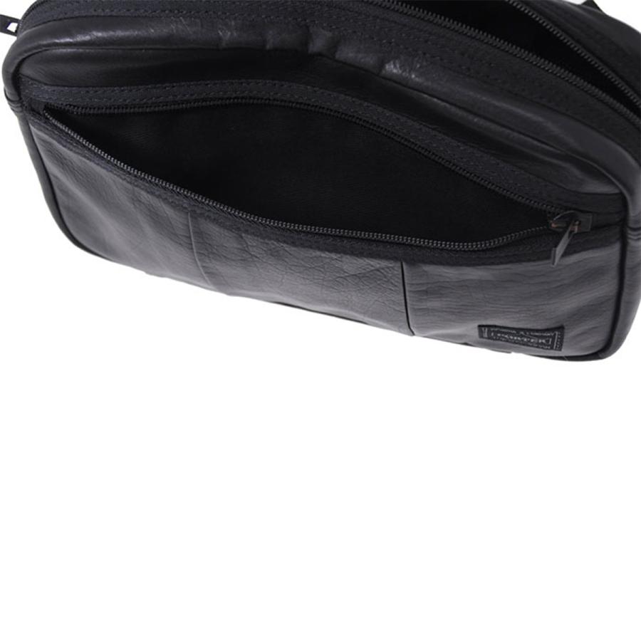 ポーター アルーフ ウエストバッグ 023-03761 PORTER ALOOF 吉田カバン バッグ ウエストポーチ ボディバッグ メンズ レディース レザー 本革 日本製 | PORTER | 07