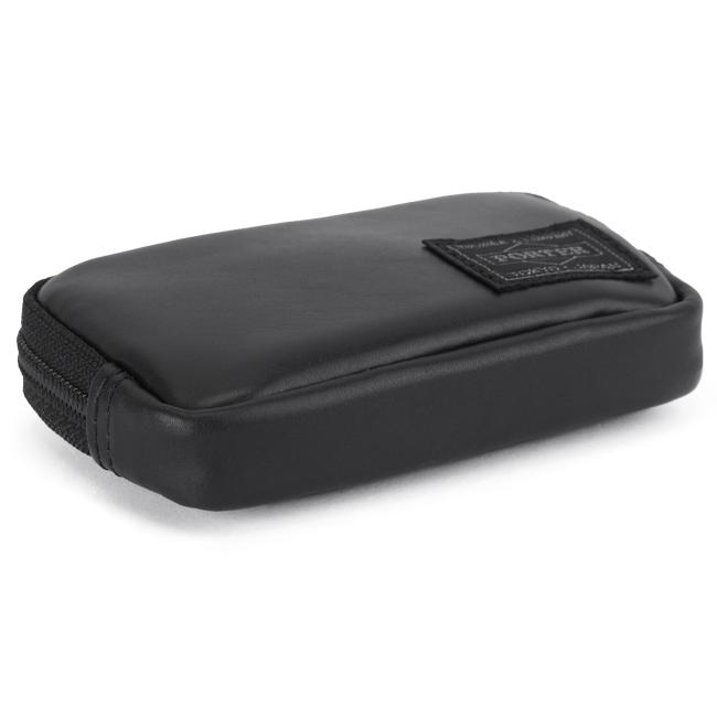 【新品】ポーターPORTER ALOOF レザーマルチケース　ブラック ALOOF（PORTER） ポーター アルーフ マルチコインケース 023-03763
