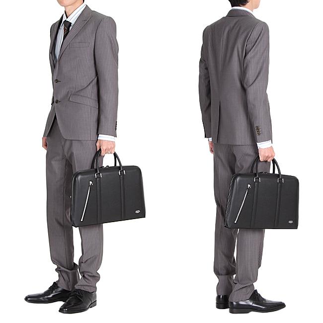ポーター アベニュー ブリーフケース(S) 024-04331 ビジネスバッグ メンズ 50代 40代 通勤 本革 薄型 レザー スリム 吉田カバン PORTER | AVENUE（PORTER） | 02