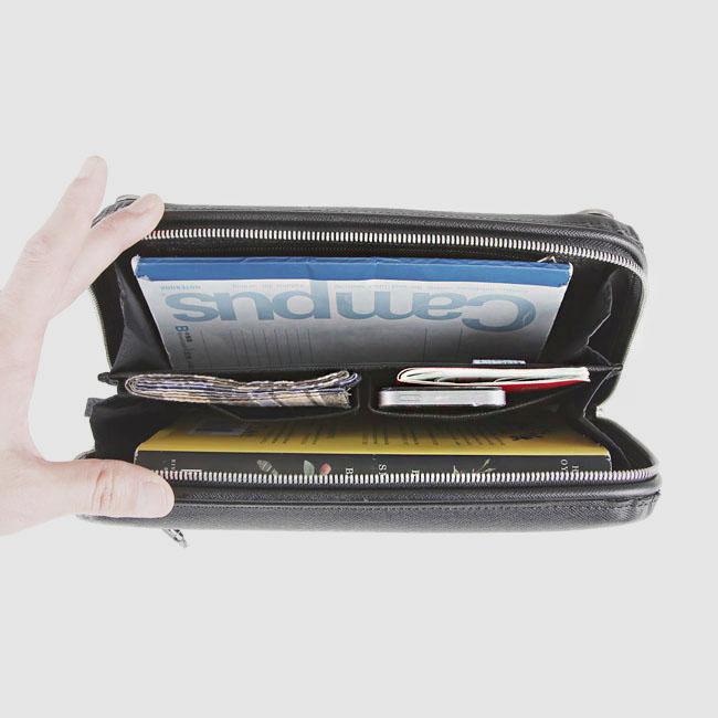 ポーター アベニュー 2WAYショルダーバッグ 024-04333 セカンドバッグ メンズ ブランド 小さめ 斜めがけ 本革 薄型 スリム レザー 吉田カバン PORTER | AVENUE（PORTER） | 11