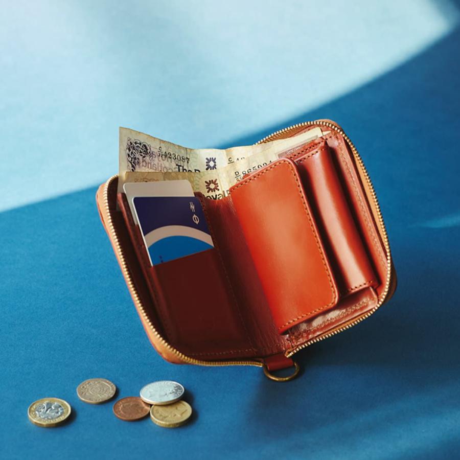 グレンロイヤル 財布 二つ折り財布 ミニ財布 ミニウォレット ラウンドファスナー メンズ レディース ブランド レザー 本革 GLENROYAL 03-5814 | GLENROYAL | 13