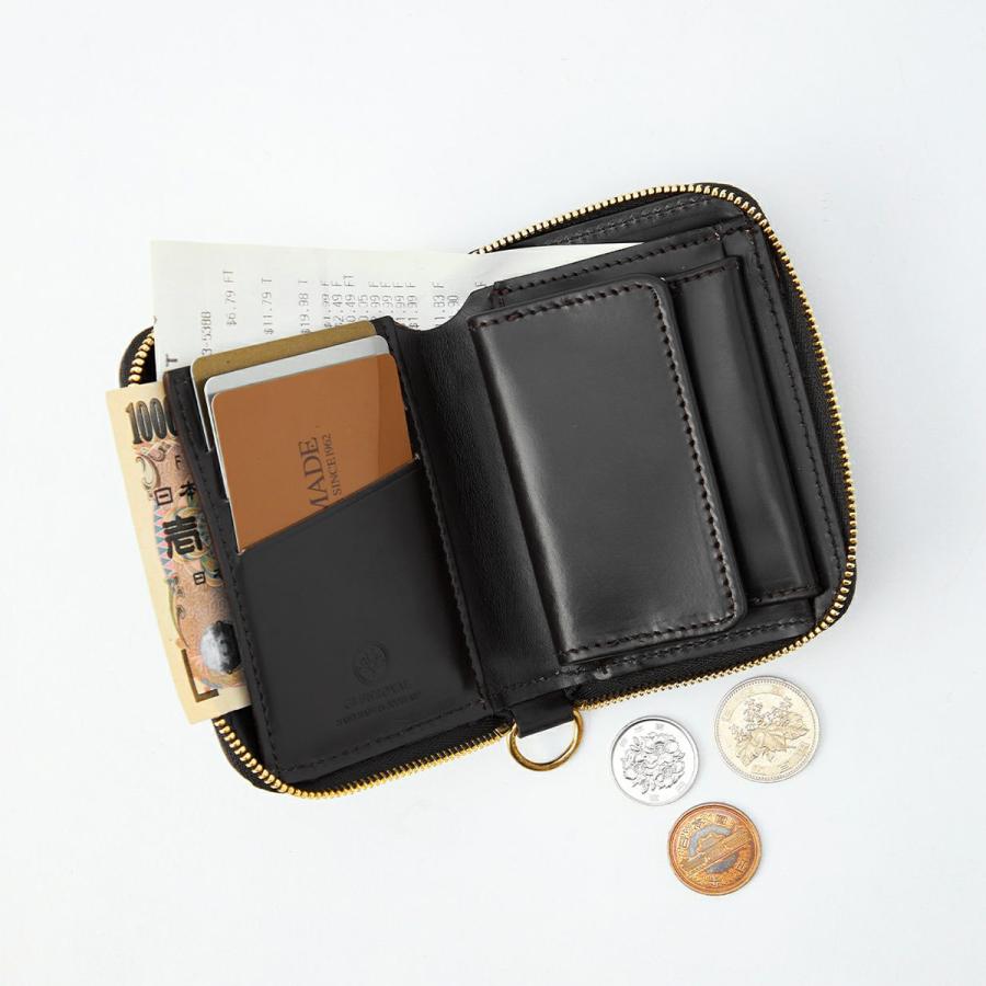 最大51% 1/27限定 グレンロイヤル 財布 二つ折り財布 ミニ財布 ミニウォレット ラウンドファスナー メンズ レディース ブランド レザー 本革 GLENROYAL 03-5814 | GLENROYAL | 10