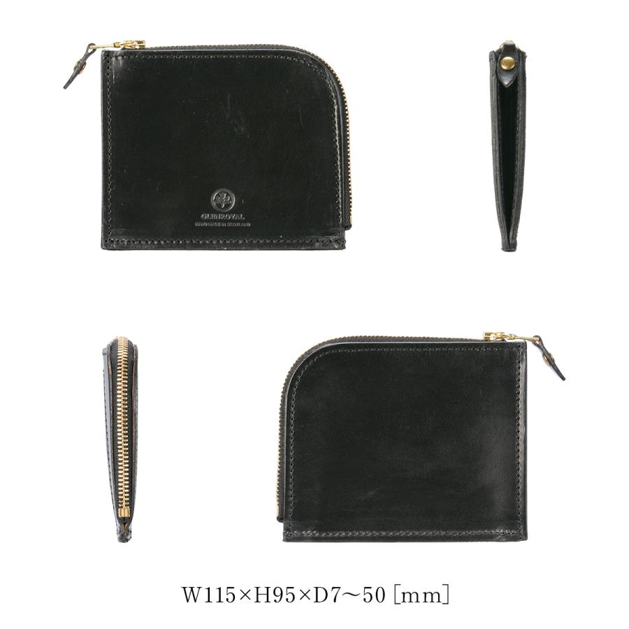 最大51% 2/8限定 グレンロイヤル 財布 ミニ財布 ミニウォレット メンズ レディース ブランド ファスナー ブライドルレザー 本革 GLENROYAL 03-6043 | GLENROYAL | 06