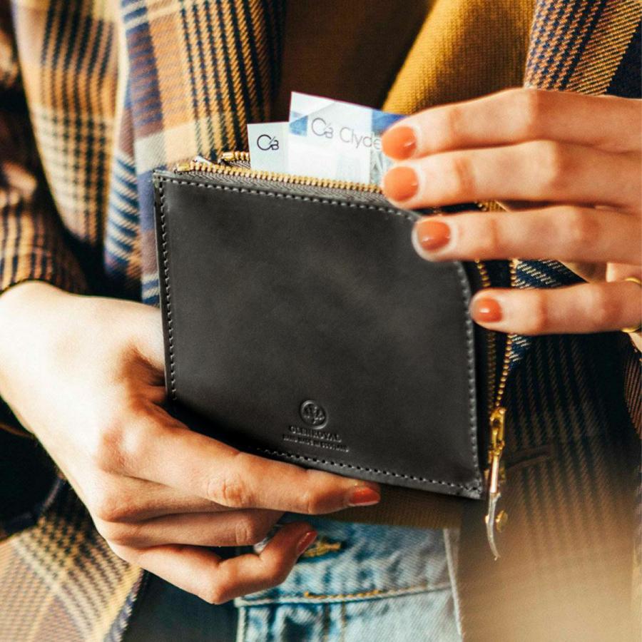 最大51% 9/5限定 グレンロイヤル 財布 ミニ財布 ミニウォレット メンズ レディース ブランド ファスナー ブライドルレザー 本革 GLENROYAL 03-6043 | GLENROYAL | 08