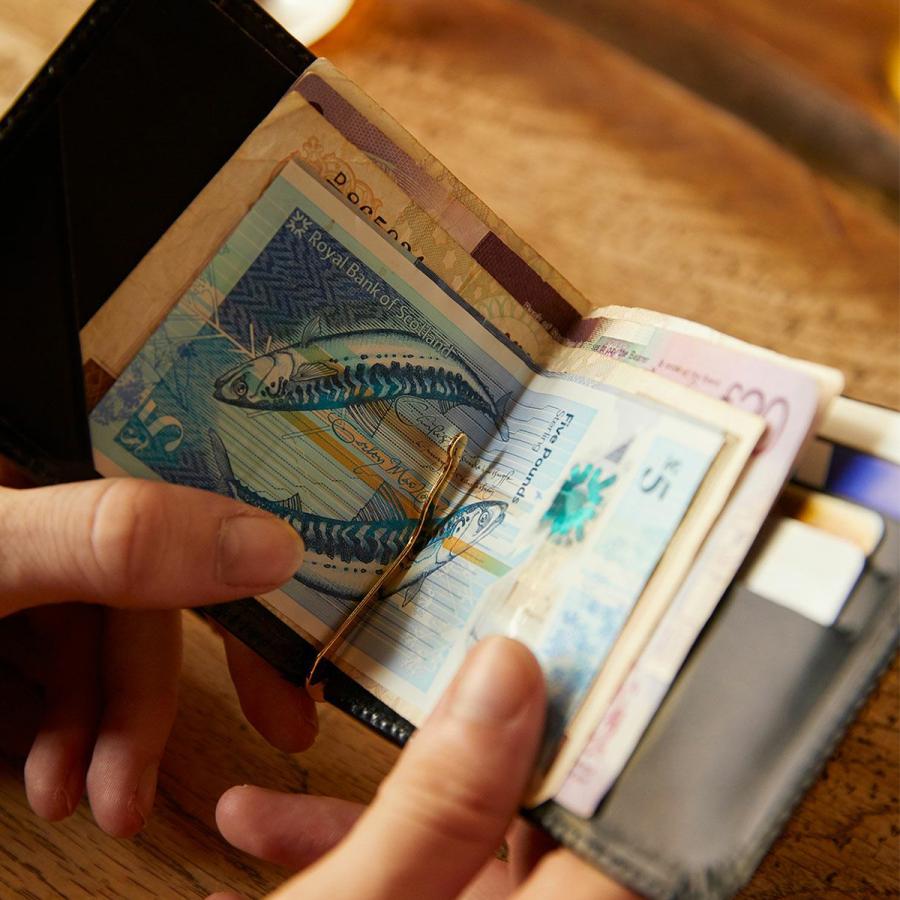 最大51% 1/4限定 グレンロイヤル 財布 マネークリップ 小銭入れ付き カード メンズ レディース ブランド ブライドルレザー 本革 おしゃれ GLENROYAL 03-6164 | GLENROYAL | 09