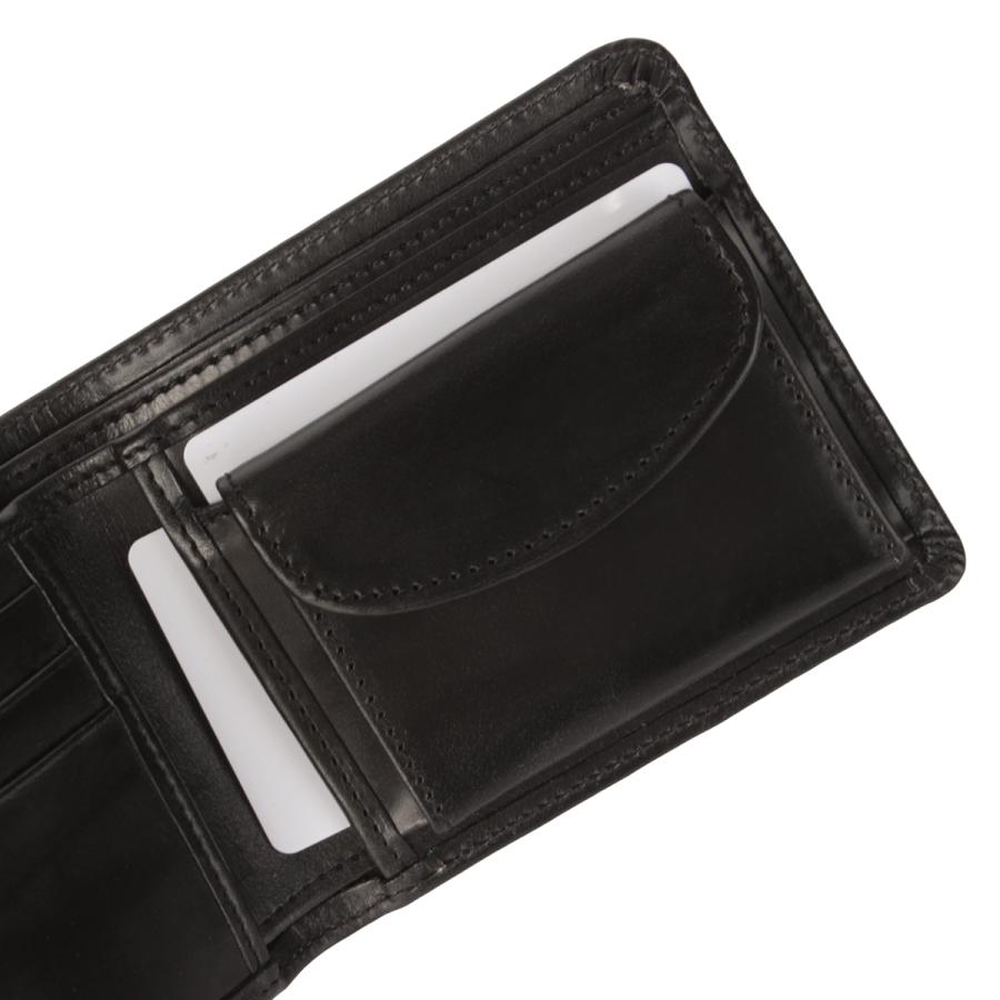 ✨️新品未使用✨️GLEN　二つ折り財布　 ブライドルレザー　ブラック GLENROYAL（グレンロイヤル） 最大52% 9/11から 財布 二つ折り財布 本