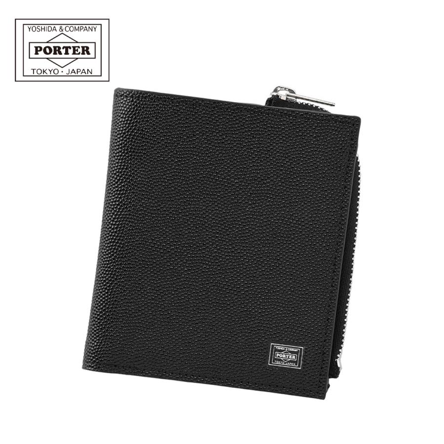 ポーター エイブル ウォレット 030-03439 PORTER ABLE 吉田カバン 財布 二つ折り財布 日本製 本革 レザー メンズ レディース | PORTER