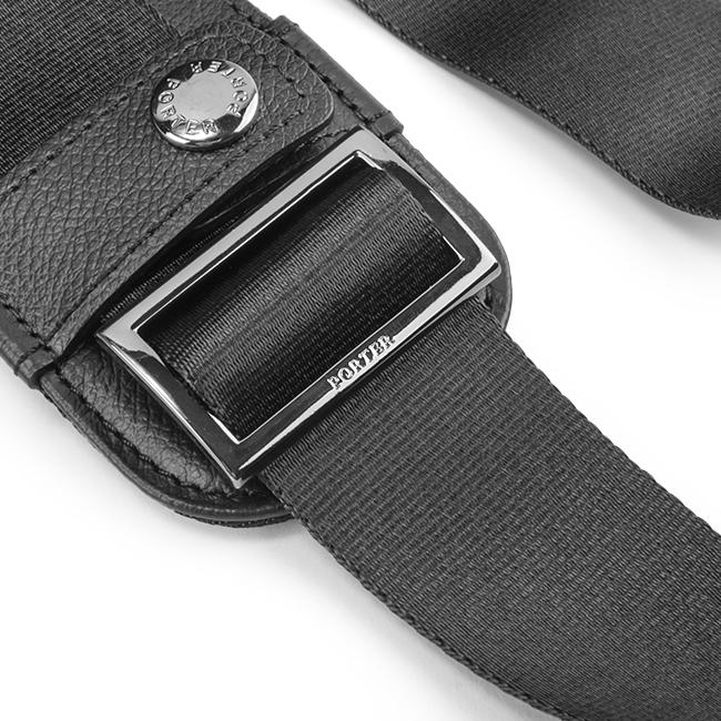 ポーター ガード 2WAYブリーフケース 033-05056 ビジネスバッグ メンズ 50代 40代 2WAY 通勤 軽量 撥水 本革 薄型 レザー スリム 吉田カバン PORTER | GUARD（PORTER） | 13