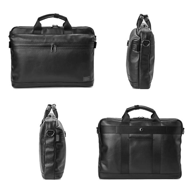 PORTER ポーターブリーフケース フォーマル ビジネス オールレザー 黒 033-05056_1.jpg